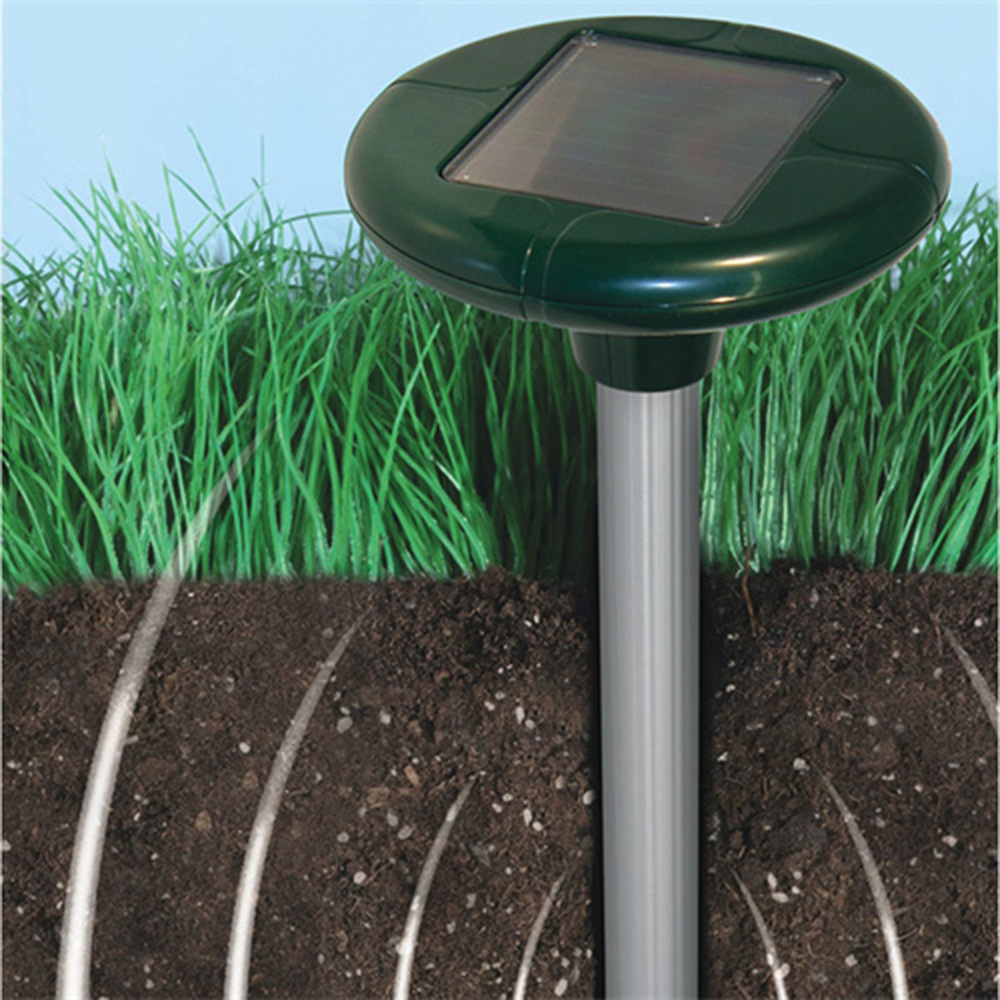 Solar Mole Repellent Stakes