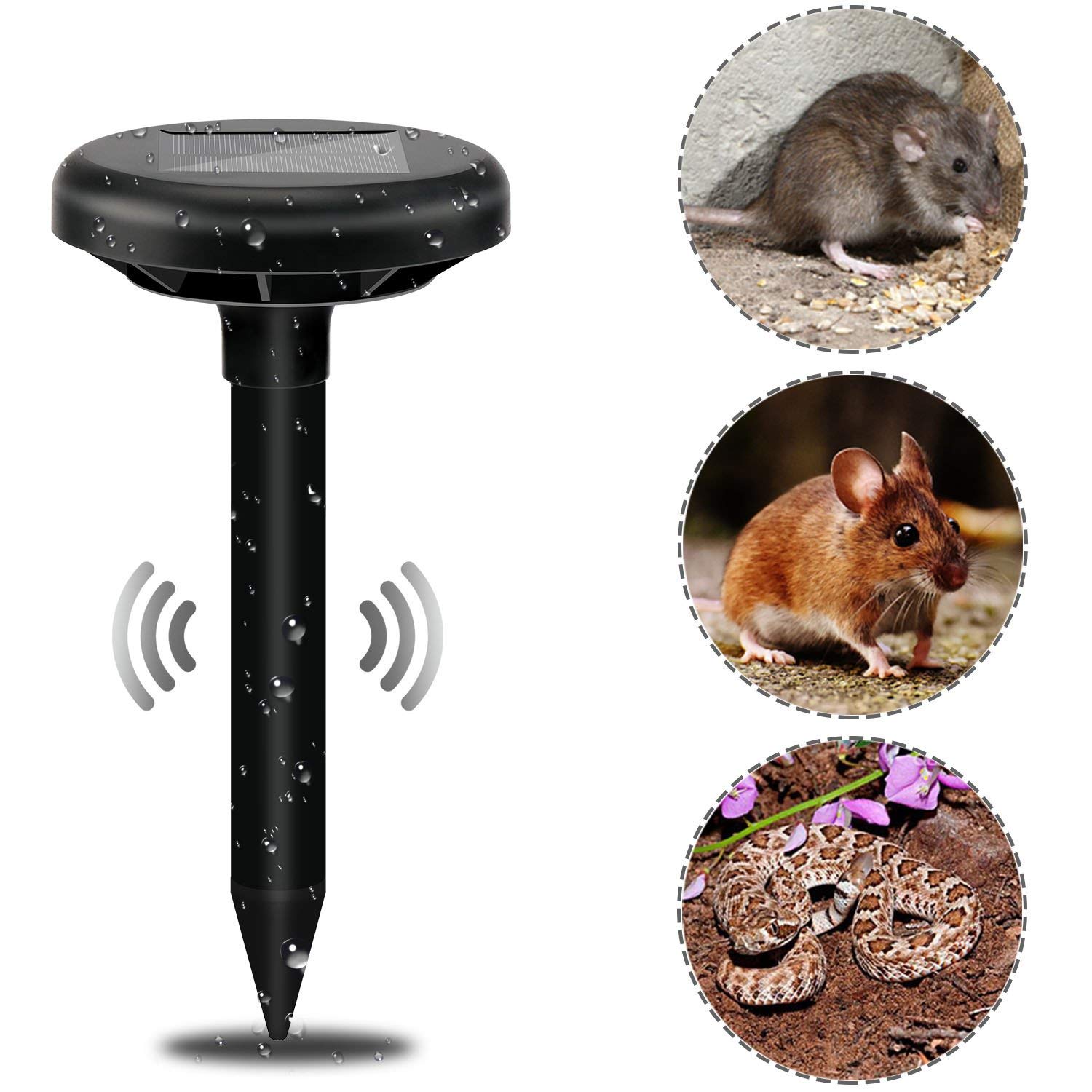 Solar Mole Repellent Snake Repellent