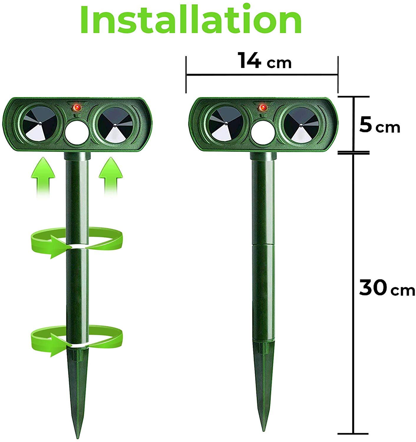 Ultrasonic Animal Repeller