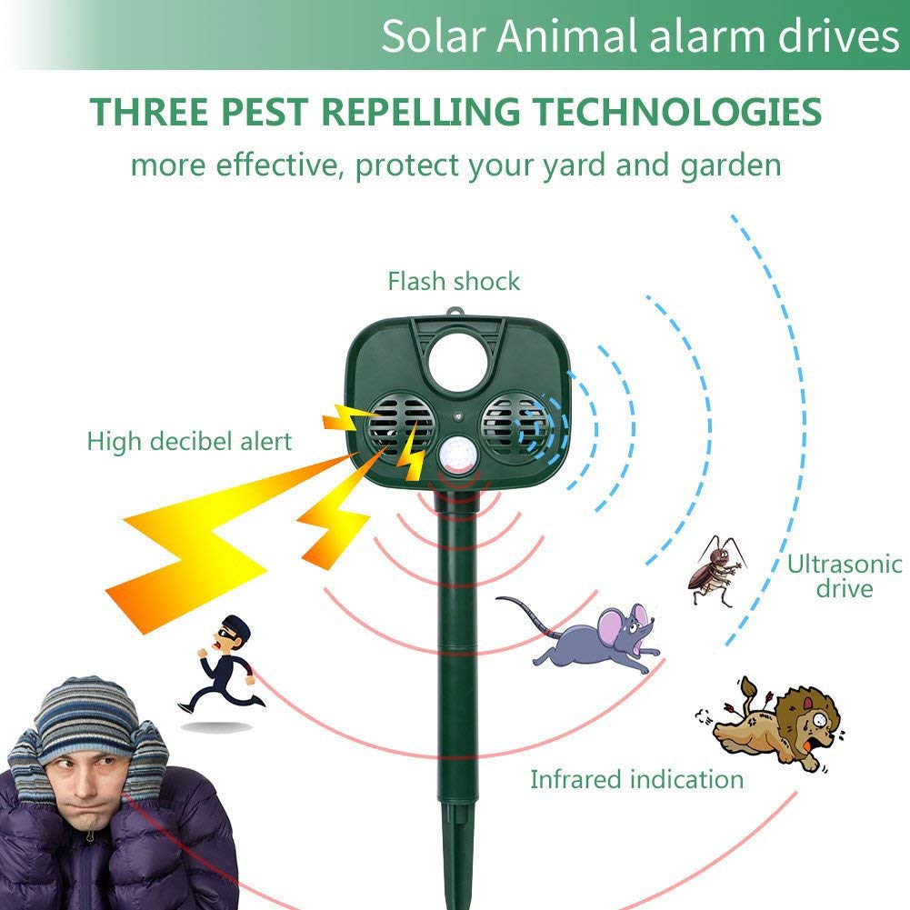 Ultrasonic Animal Repeller 