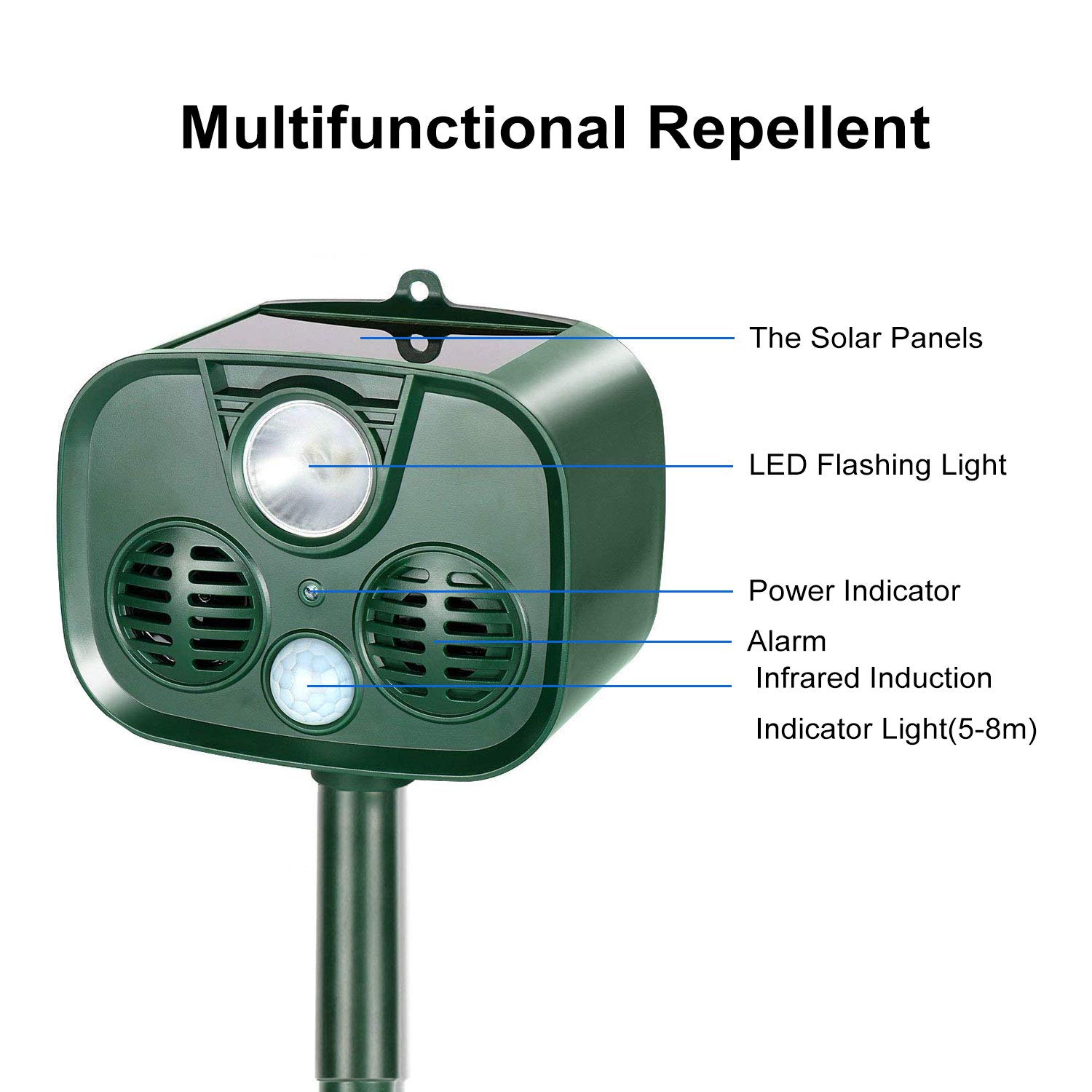 Ultrasonic Animal Repeller 
