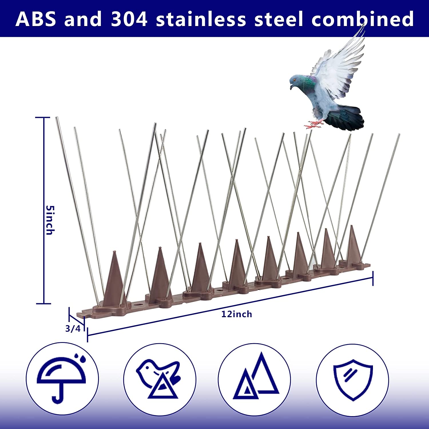 Bird Spikes Deterrent 2