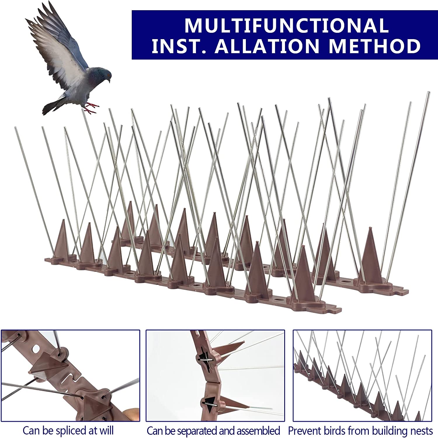 Bird Spikes Deterrent 2