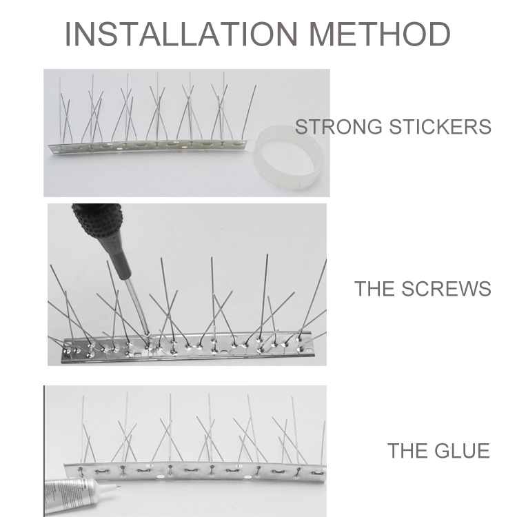 Bird Spikes for Pigeon Control
