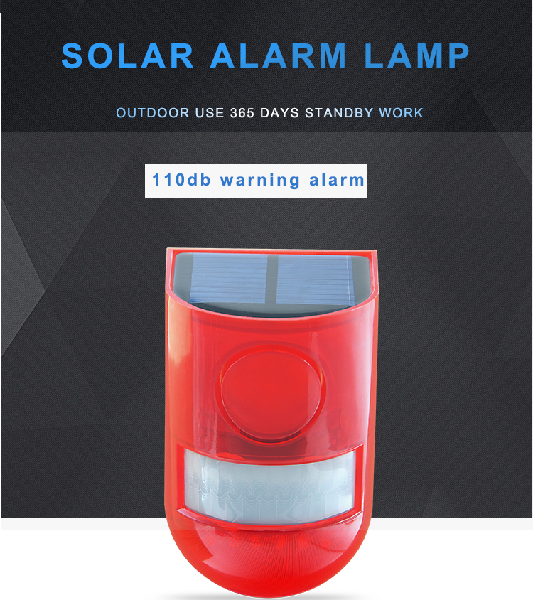 Solar-Powered Predator Deterrent Light