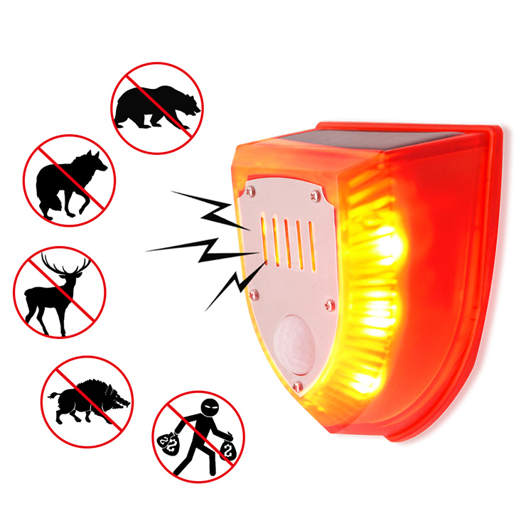 Solar Powered Outdoor Animal Repeller