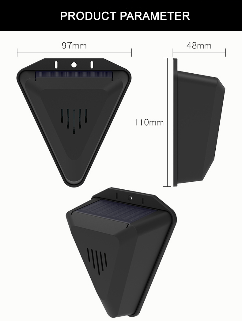Solar Timing Bird Repeller