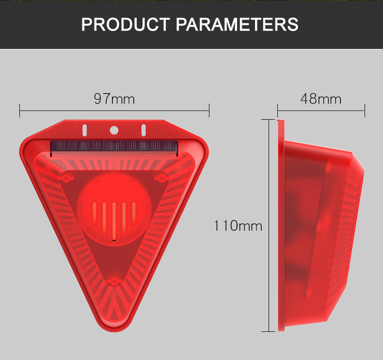 Solar Timing Alarm Repeller