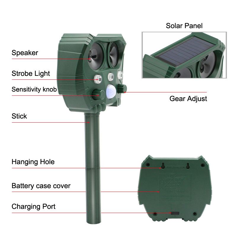 Ultrasonic Animal Repeller