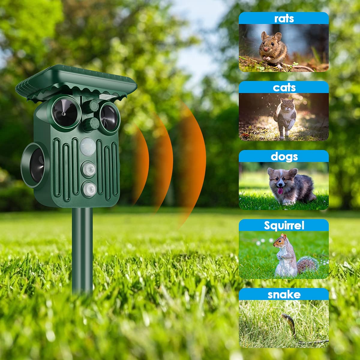 Solar Animal Repellent
