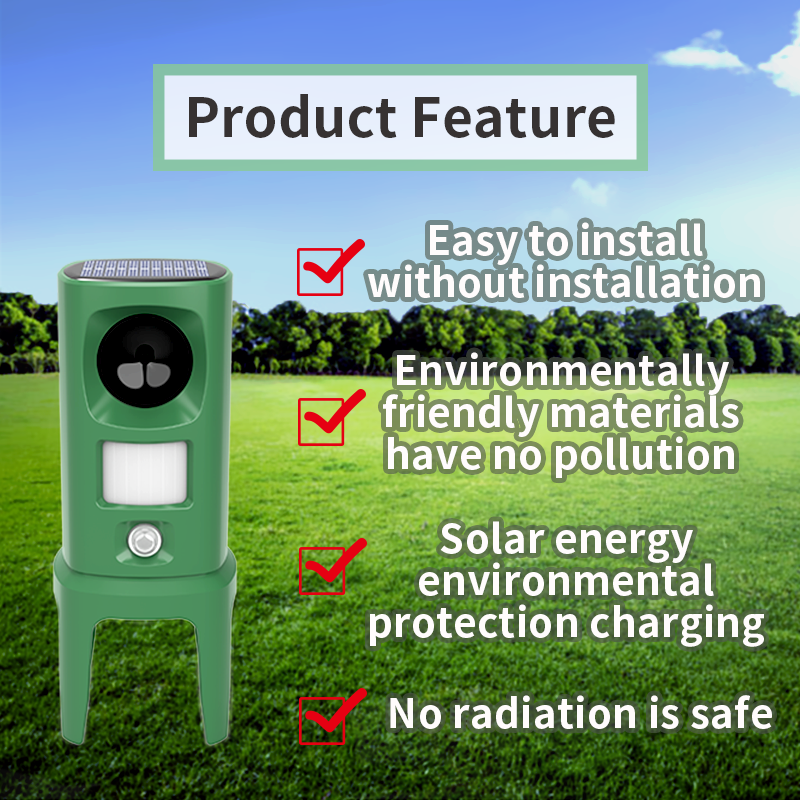 Solar Energy Animal Repeller