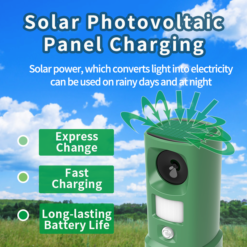 Solar Energy Animal Repeller