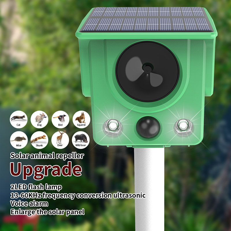 Solar-Powered Animal Repeller