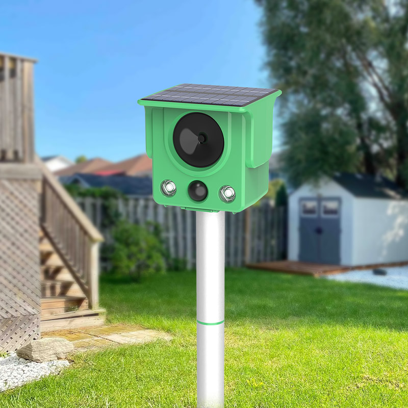 Solar-Powered Animal Repeller