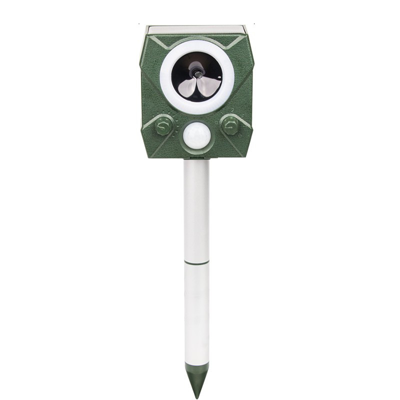 Solar-Powered Ultrasonic Animal Repeller