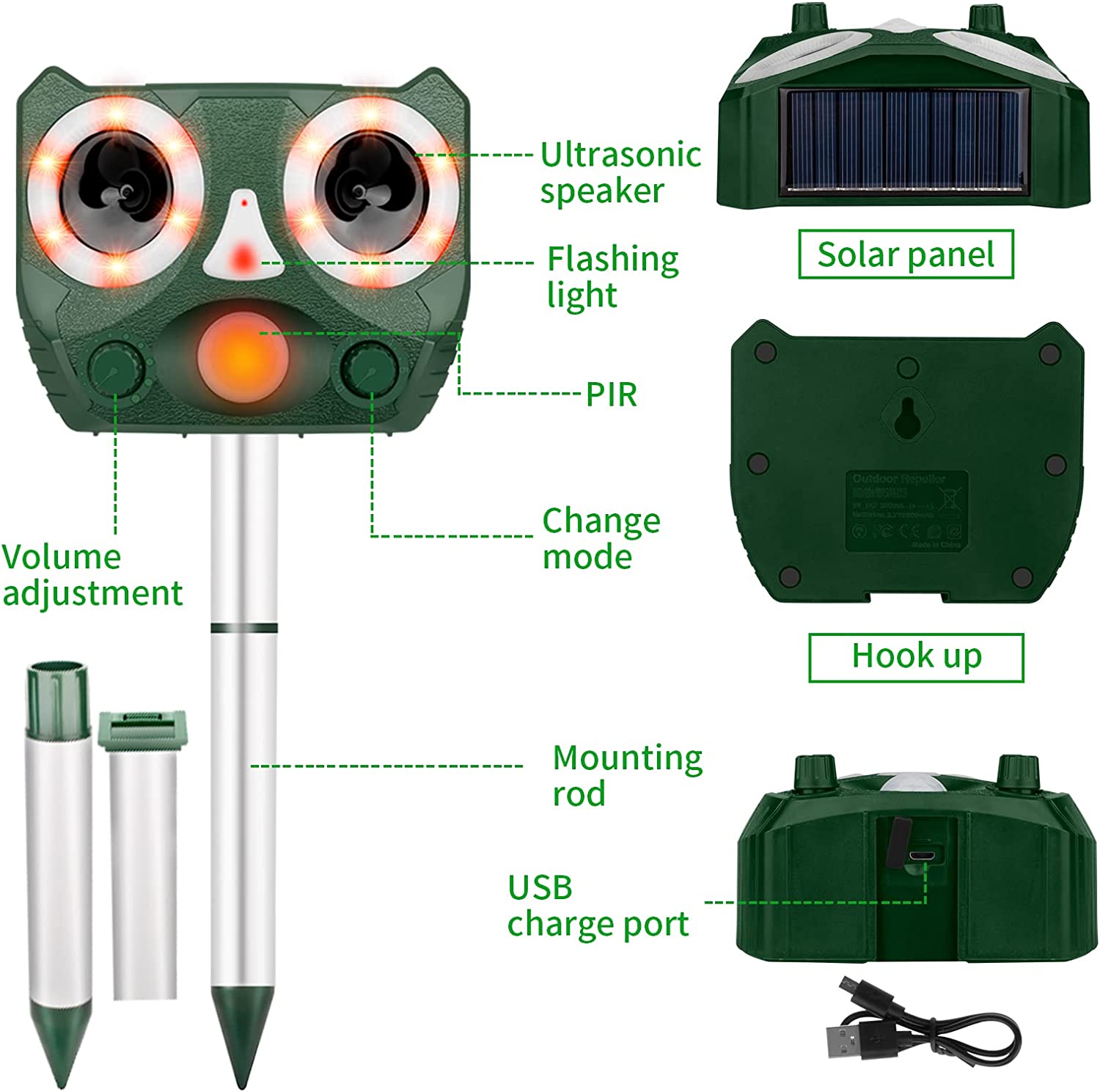 Ultrasonic Animal Repeller