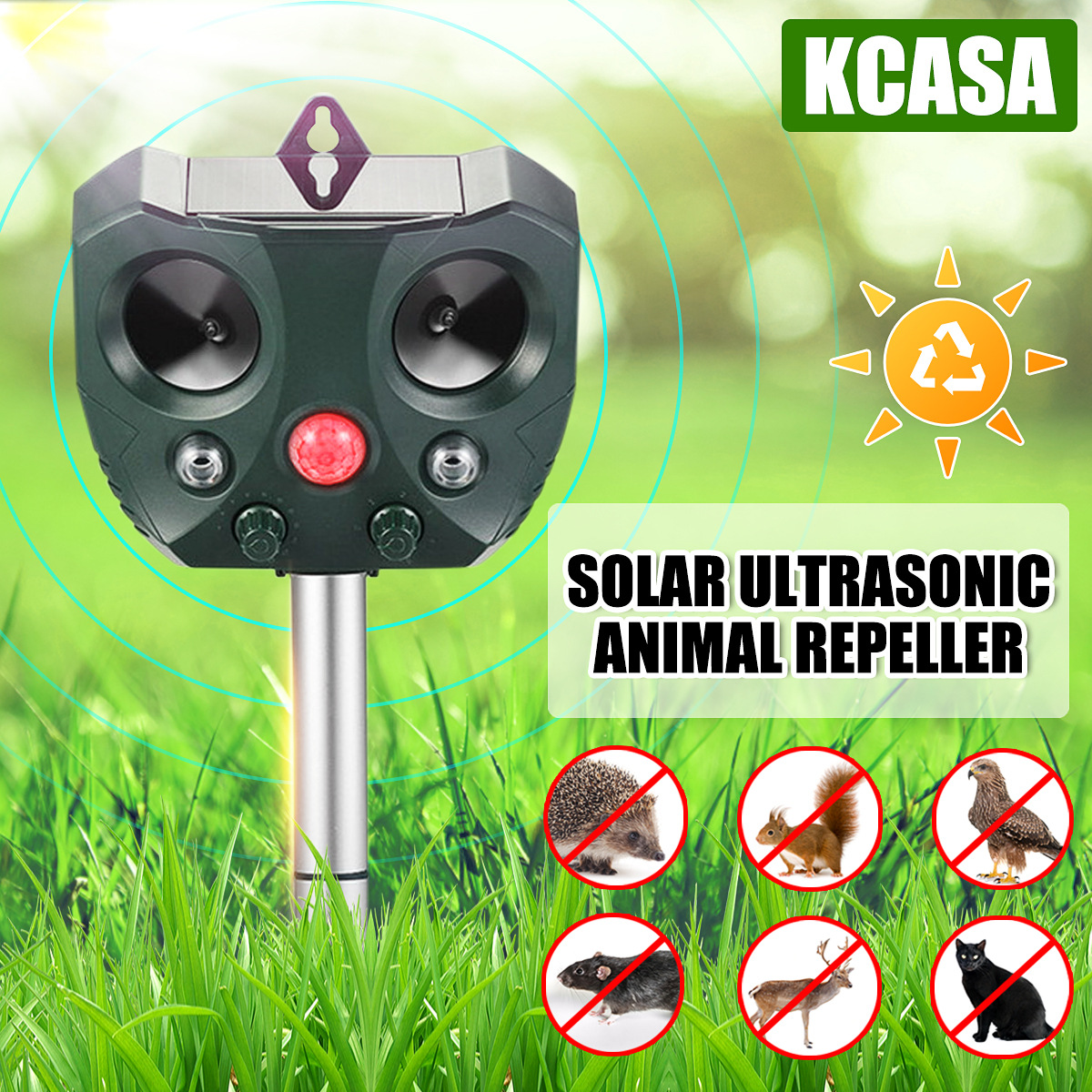 Ultrasonic Animal Repeller