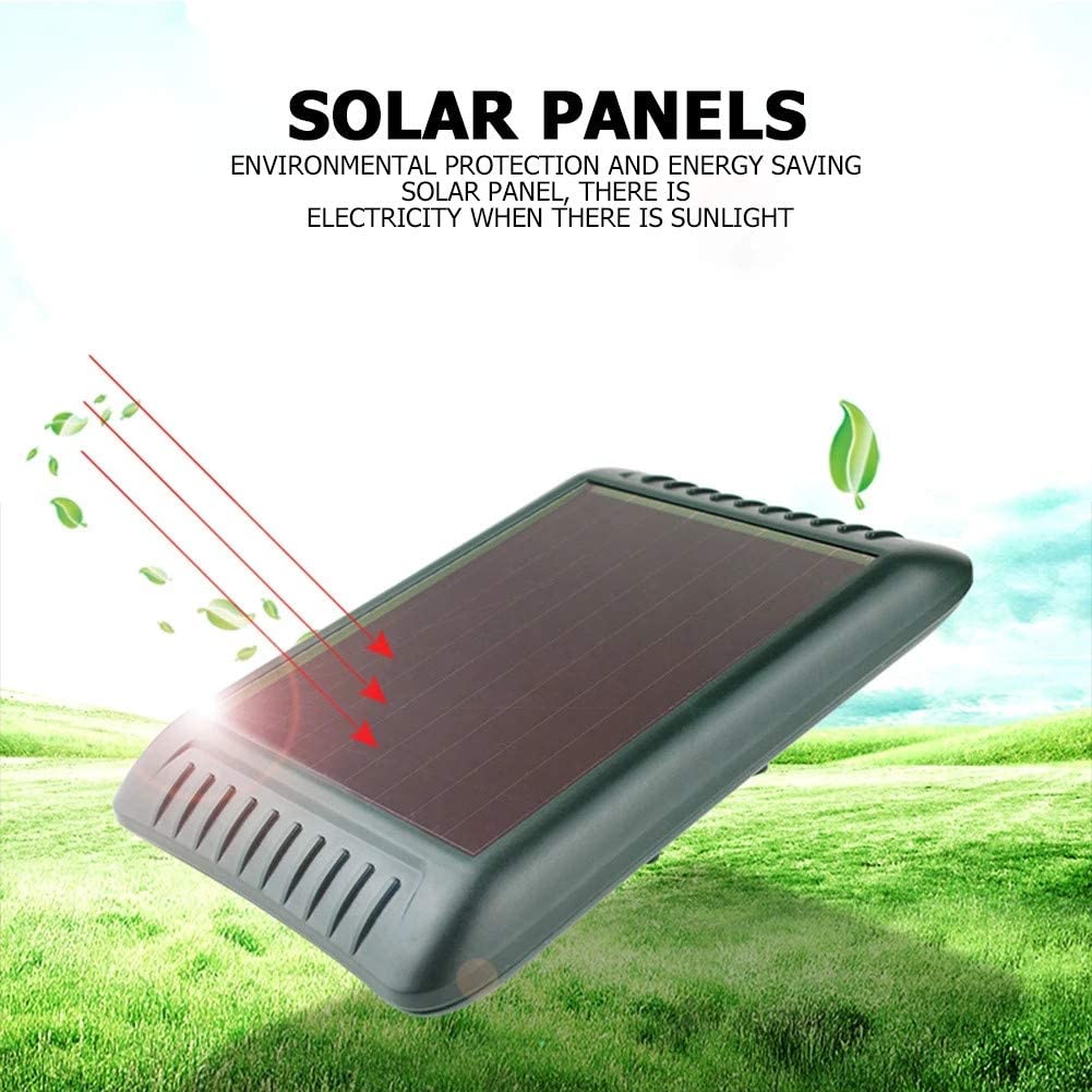 Solar-Powered Mole Repellent