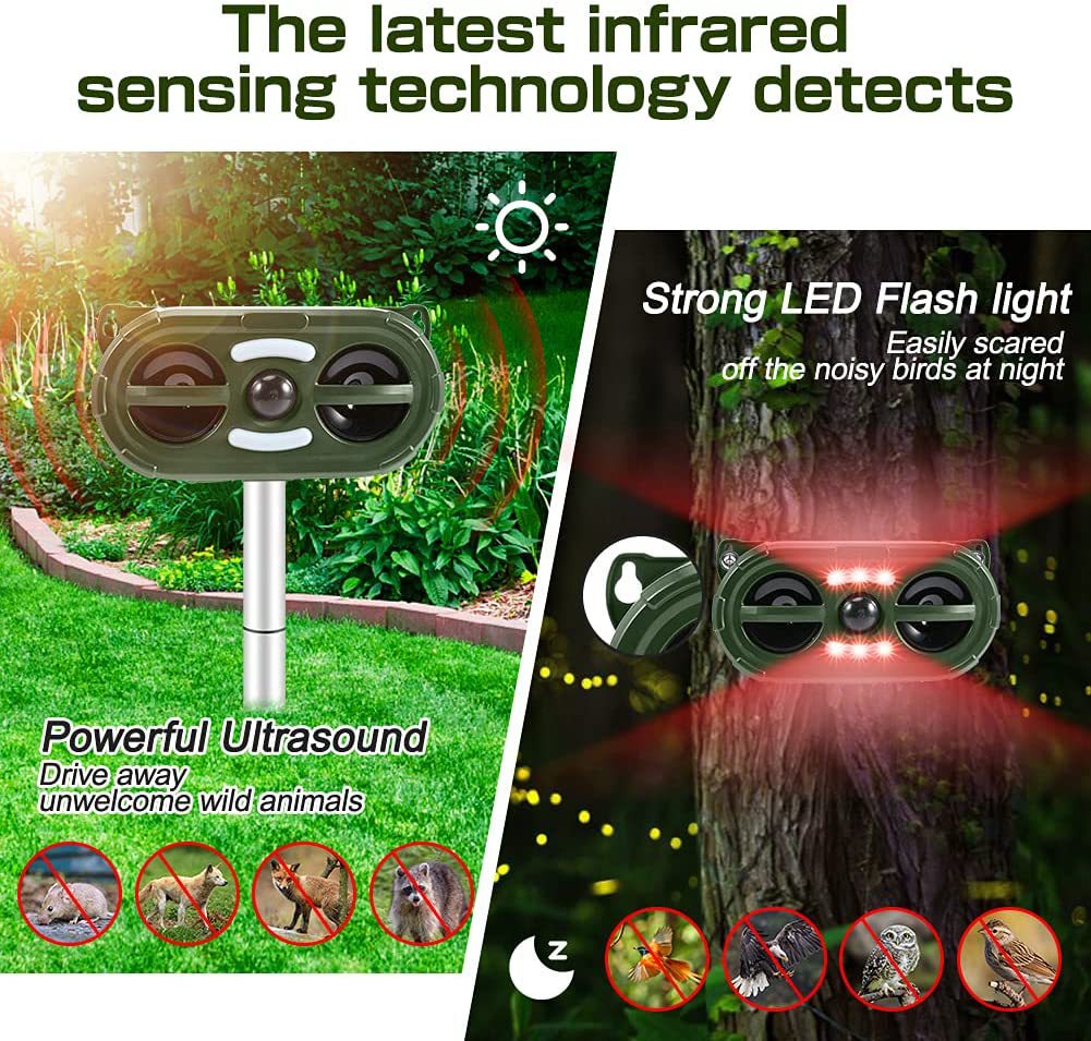 Solar-Powered Animal Repeller