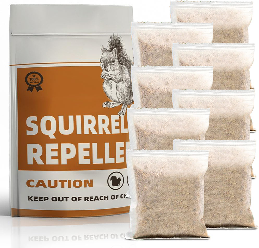 Squirrel Repellent Pouches