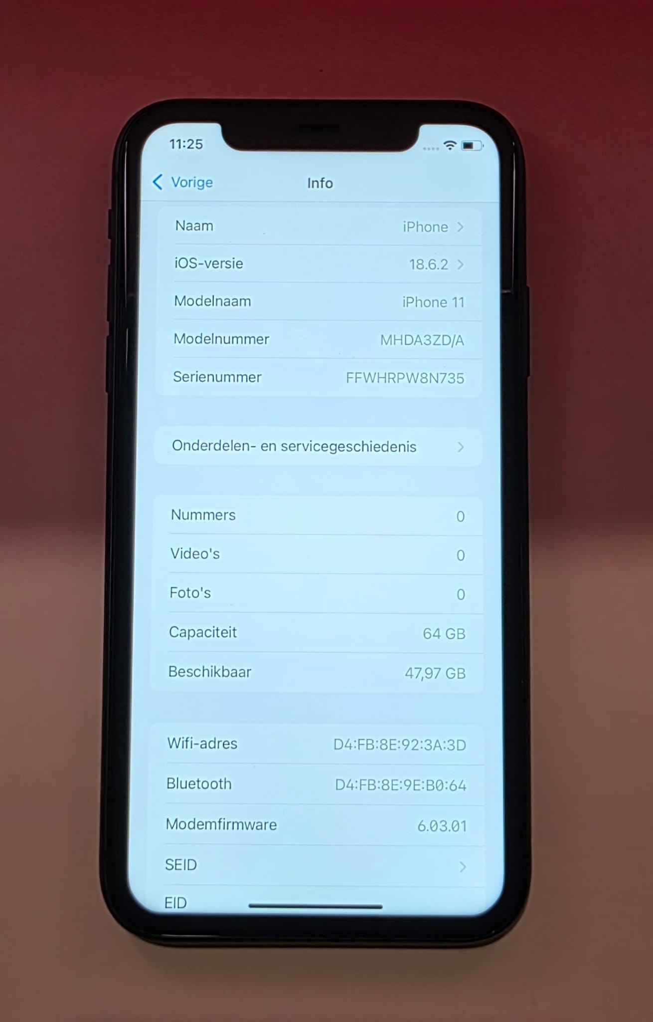 iPhone 11 Zwart 64GB–Geen krassen | Met garantie