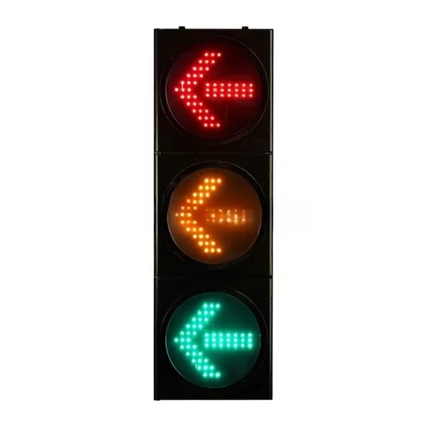Clear Lens RYG LED Traffic Light 200mm