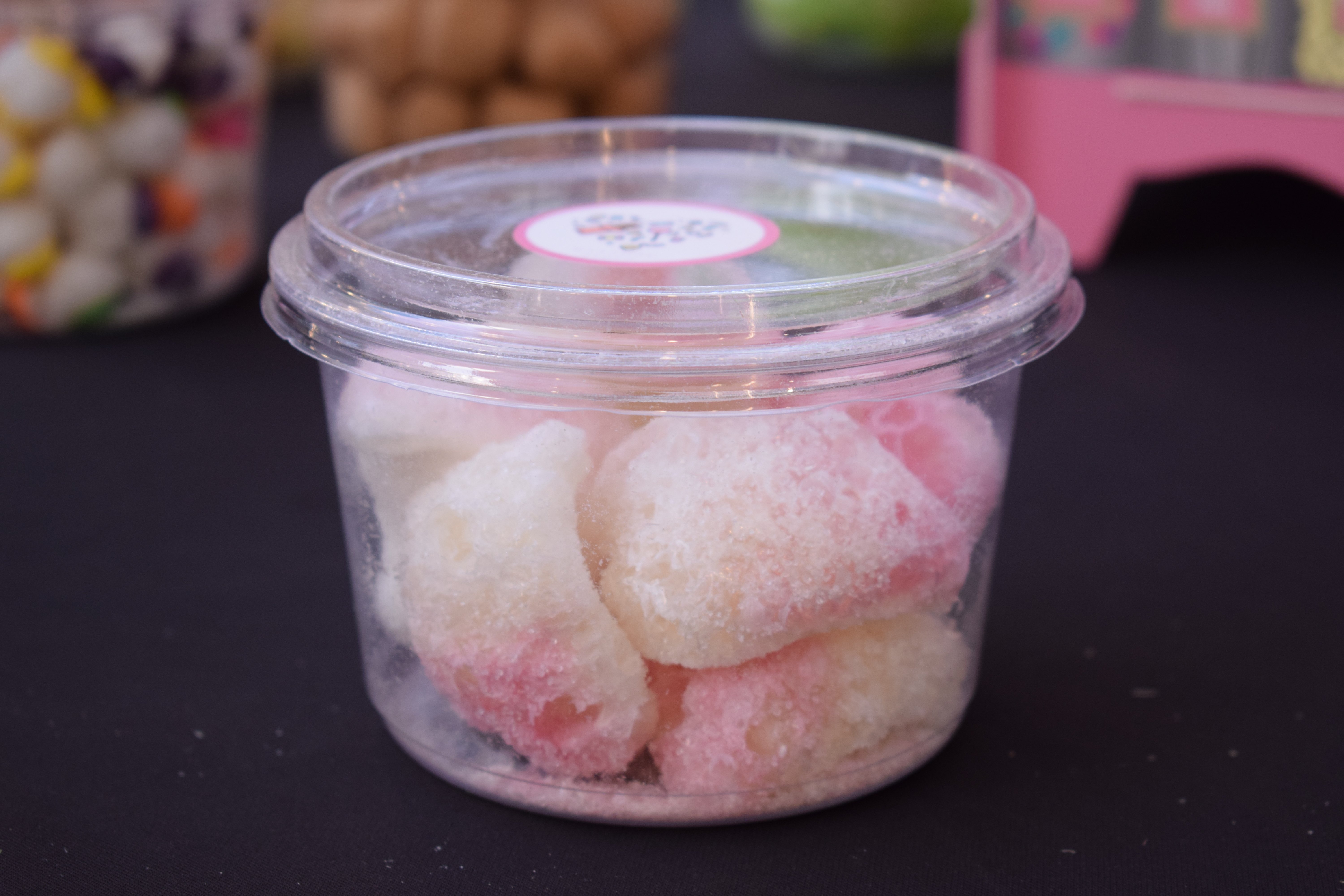 Freeze-dried strawberry candy 