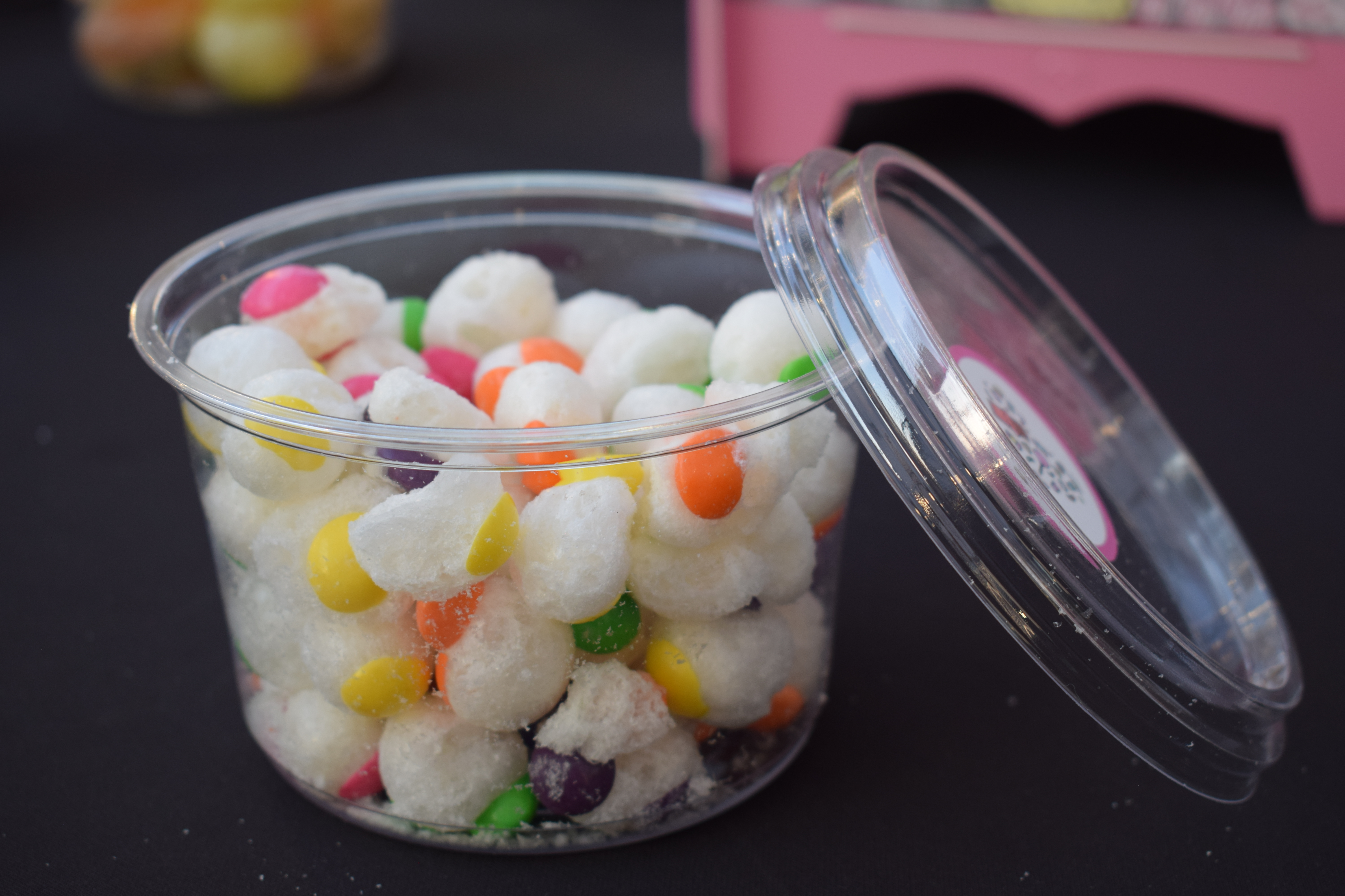 Freeze dried Skittles