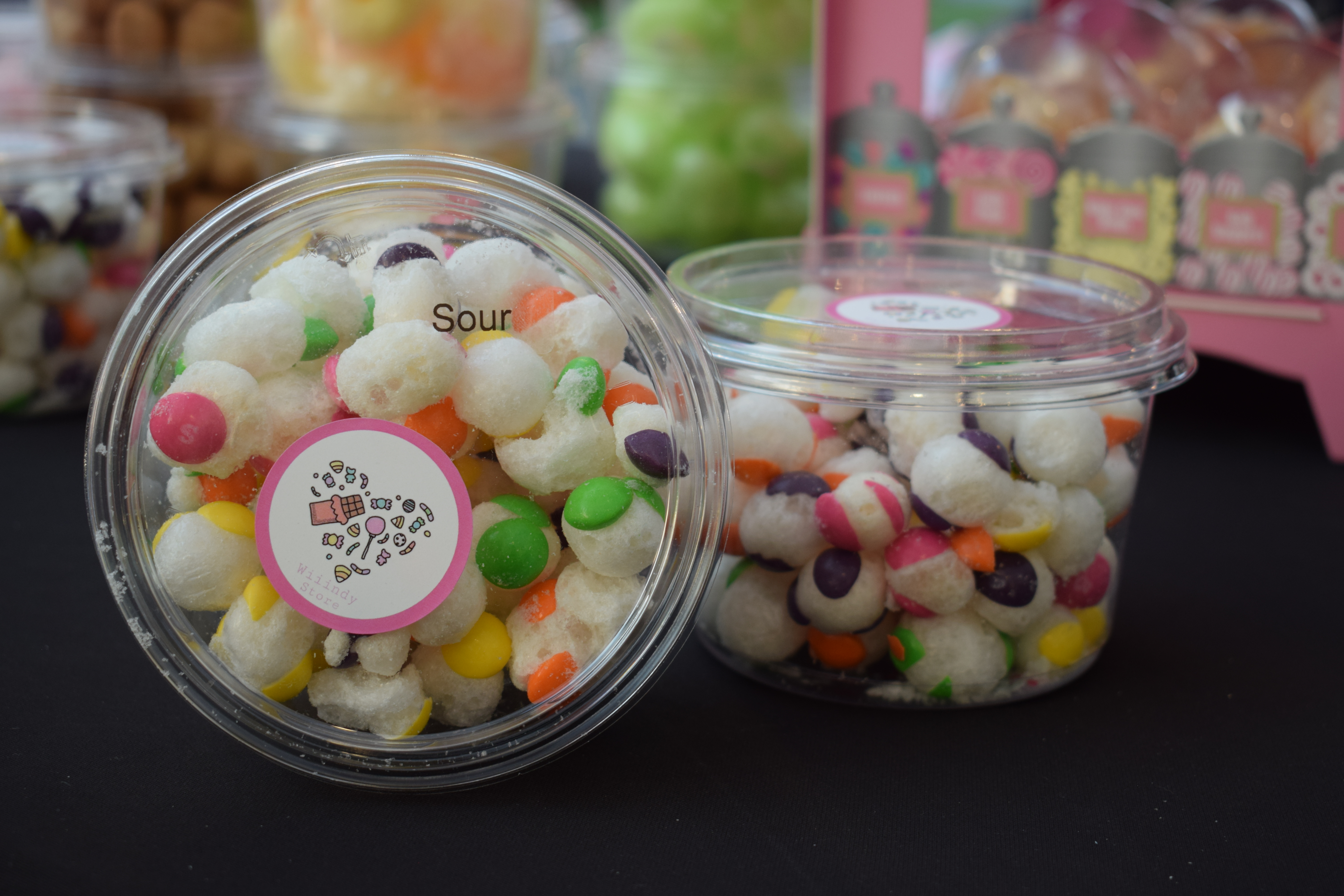 Freeze dried Skittles