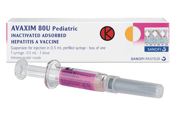 AVAXIM 80U PEDIATRIC