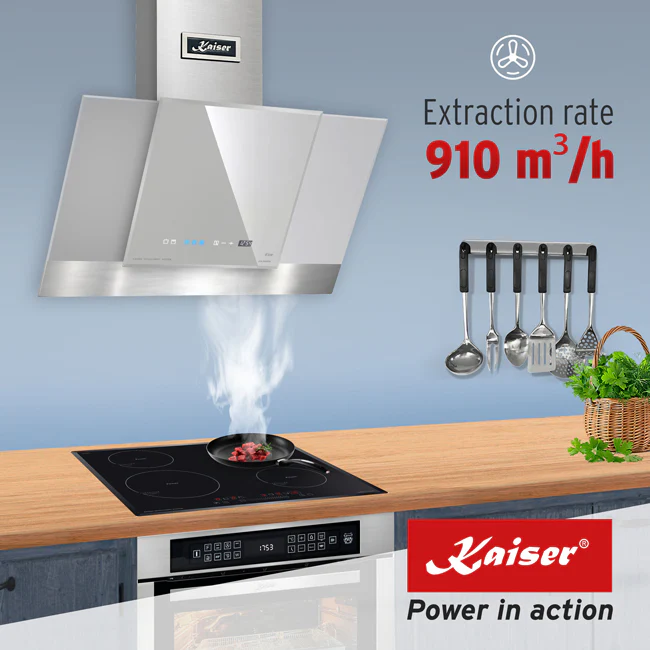 Hotte aspirante Grand Chef 80cm (Blanc)