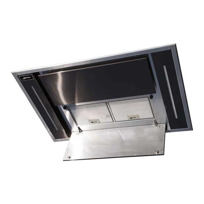 Plafonnier de cuisine îlot encastrable Avantgarde Pro 110cm (Noir)