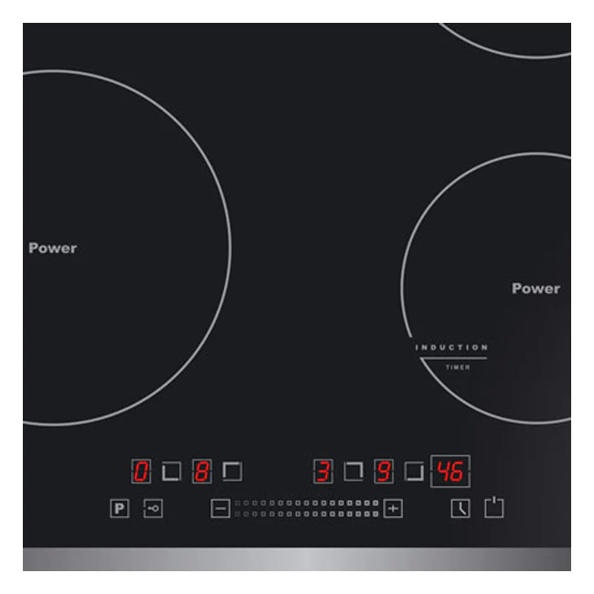 Table de cuisson à induction Grand Chef 59 cm (noir)