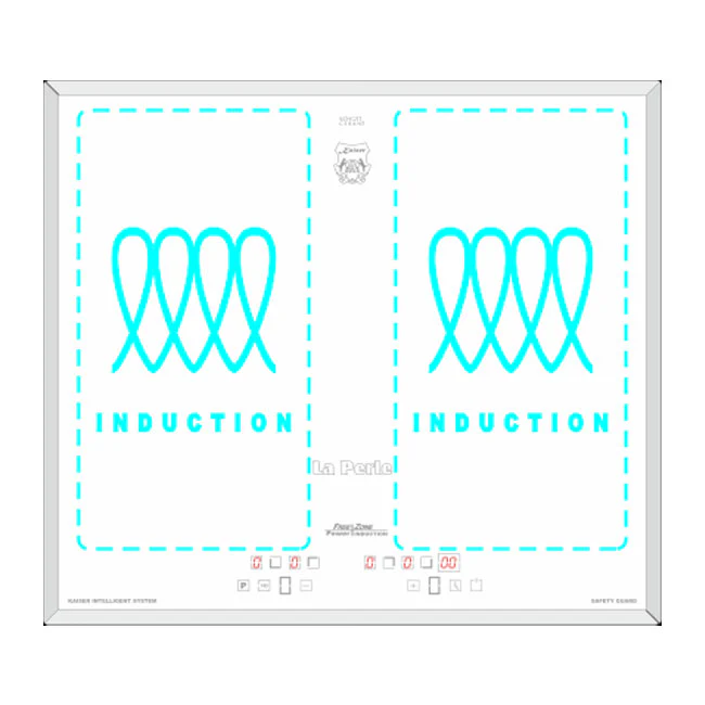 Table de cuisson à induction La Perle 59 cm (blanc)