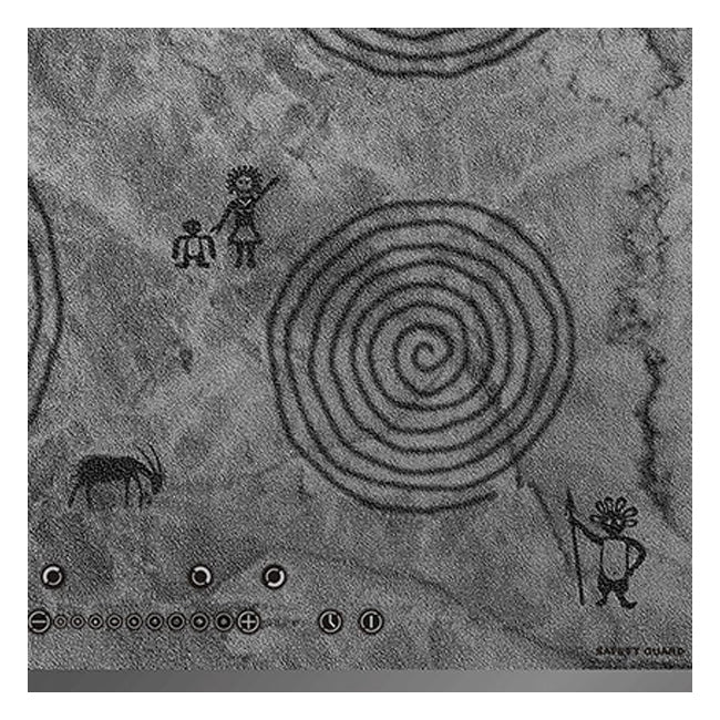 Table de cuisson à induction Grand Chef Cave Painting 59 cm