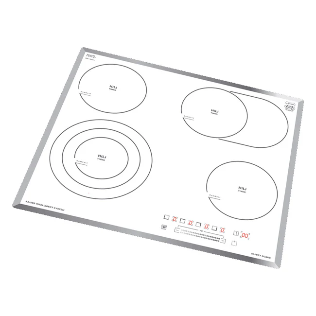 Grand Chef Plaque Céramique 59cm (Blanc)