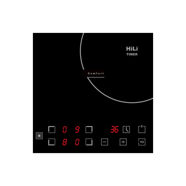 Grand Chef Plaque Céramique 59 cm (Noir)