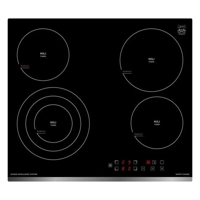 Grand Chef Plaque Céramique 59 cm (Noir)