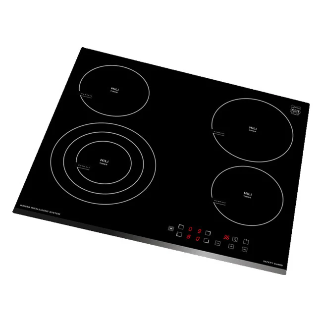 Grand Chef Plaque Céramique 59 cm (Noir)