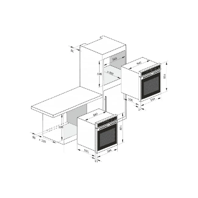 Four électrique Grand Chef (Noir)