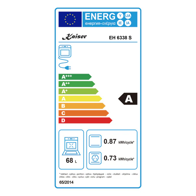 Four électrique pyrolytique Avantgarde Pro (Noir)