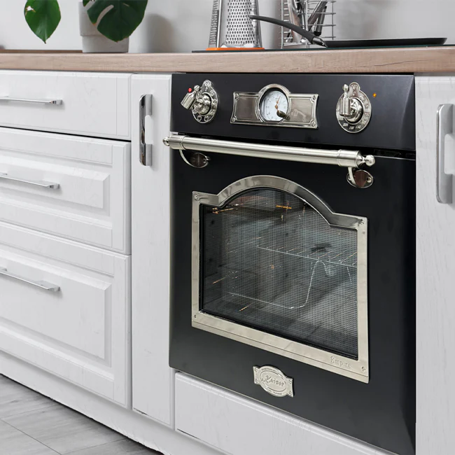 Four électrique Empire 60 cm (Noir Argent)