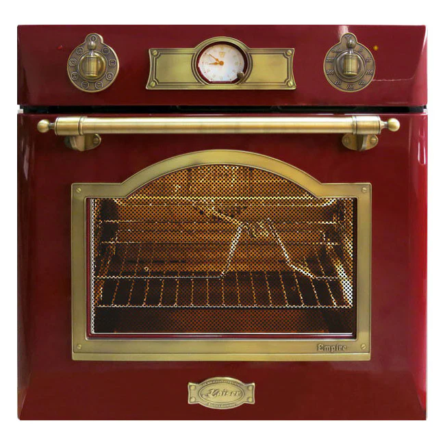 Four électrique Empire 60 cm (Rouge Bordeaux)
