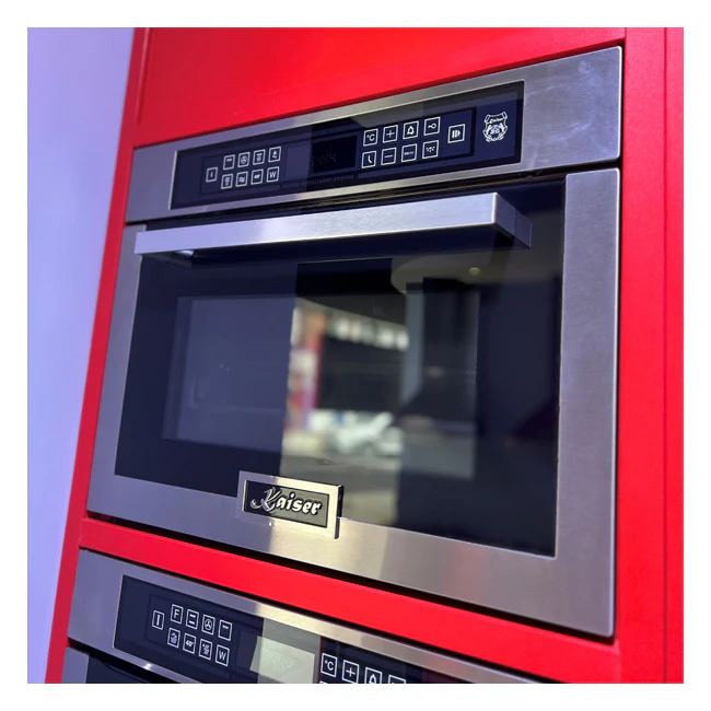 Four électrique compact Grand Chef avec fonction micro-ondes (Acier inoxydable)