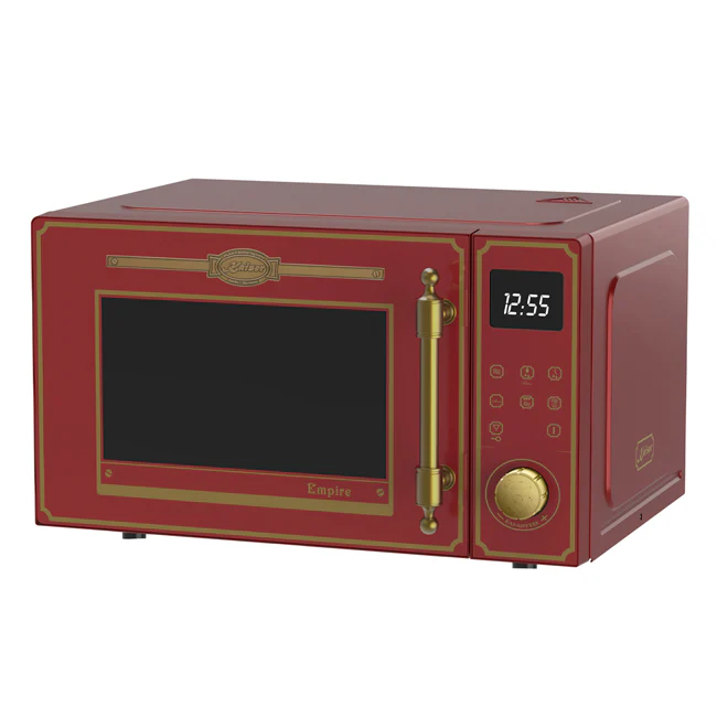 Four micro-ondes autonome Empire 900W (Rouge Bordeaux)