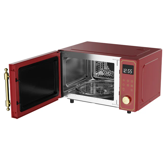 Four micro-ondes autonome Empire 900W (Rouge Bordeaux)