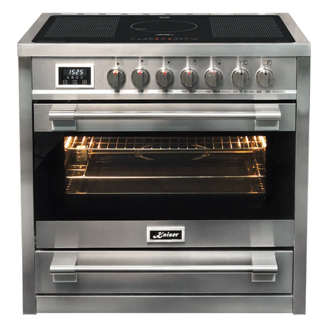 Avantgarde Pro Cuisinière à Induction 90cm (Acier Inoxydable)