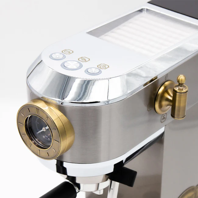 Empire Machine à café expresso (Acier Inoxydable)