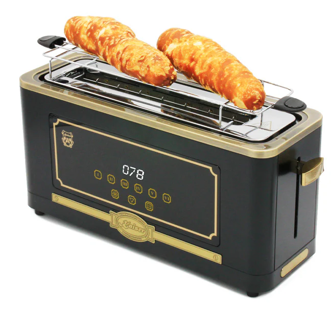 Empire Grille-pain Électrique Vintage (Noir)