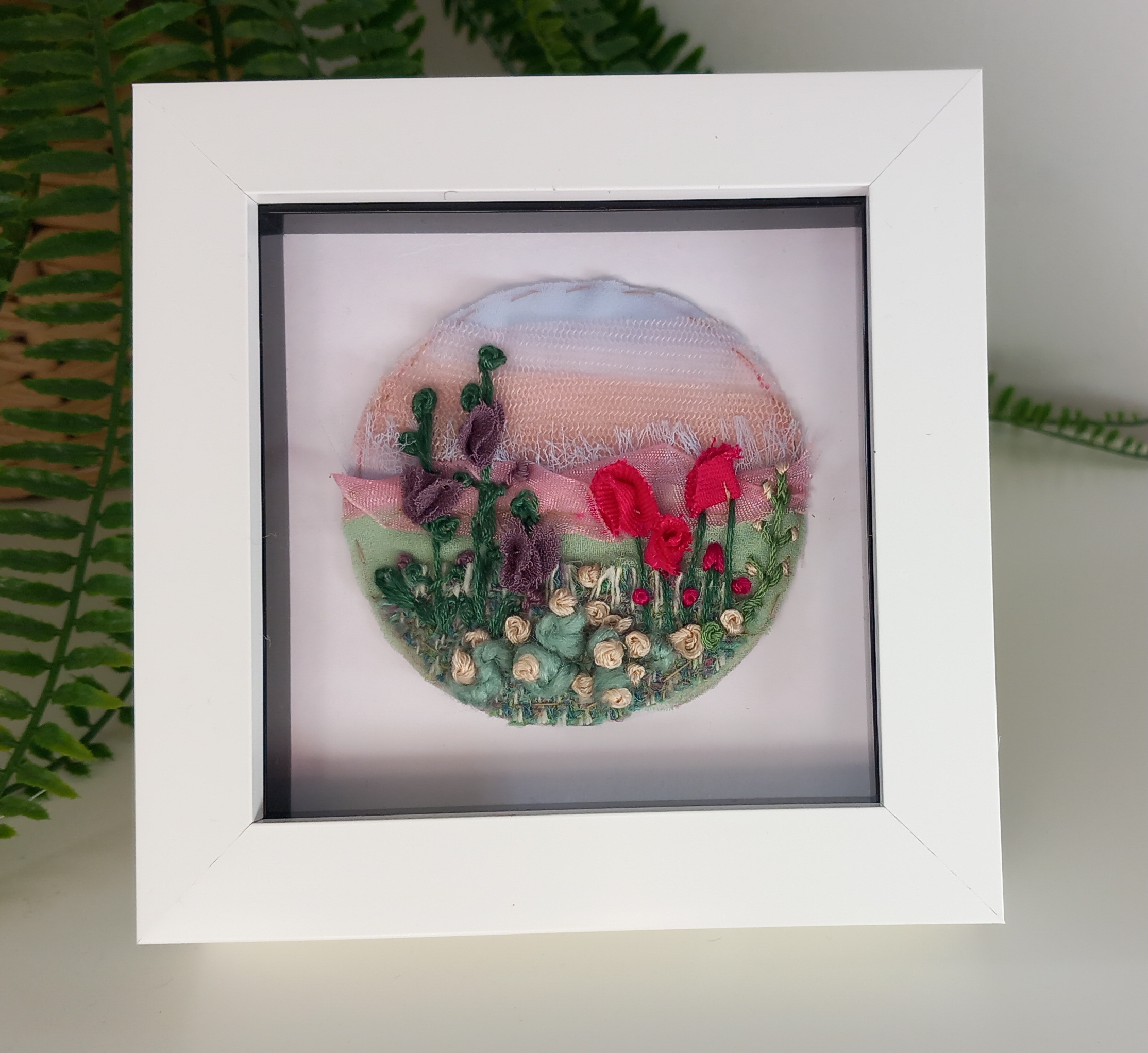 Small Round Floral Garden 